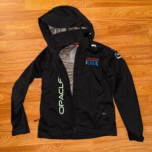 Oracle Team USA Cup Black Hooded Jacket PUMA